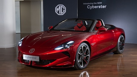 The New 2024 MG Cyberster Sports Car has been Revealed