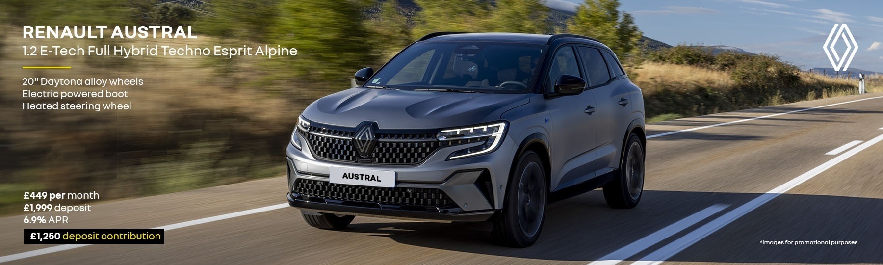 All New Renault Austral E-Tech full hybrid New Car Offer