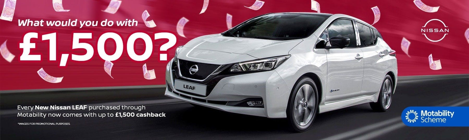 nissan leaf on motability