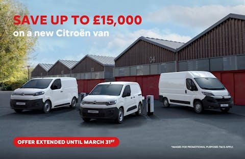 Limited Time Citroen Van Savings Offer