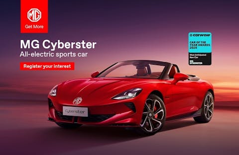 The MG Cyberster - MGs first fully electric sportscar