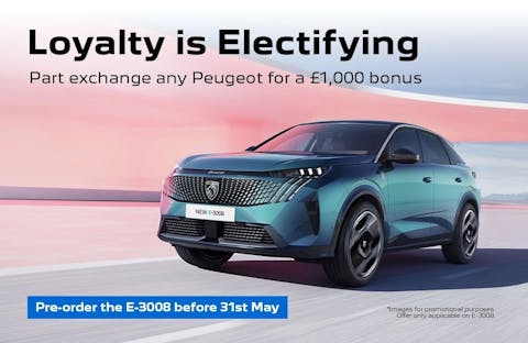 Peugeot E-3008 Preorder - Loyalty is Electric