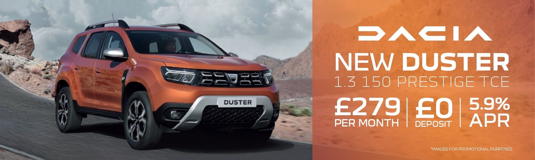 New Dacia Duster New Car Offer