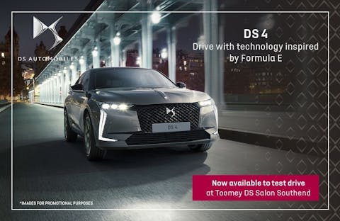 DS 4 - Now Available to Test Drive at Toomey Southend