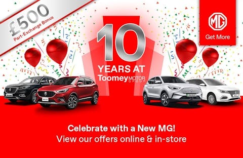 Toomey MG for 10 Years