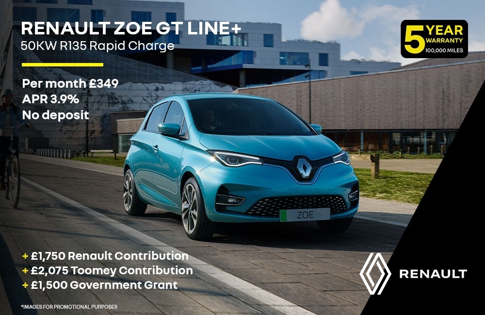 Renault zoe miles on sale per charge