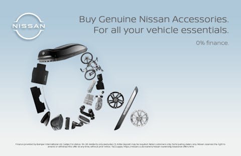 Nissan 0% Finance on Accessories
