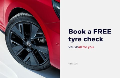Free Tyre Check for your Vauxhall